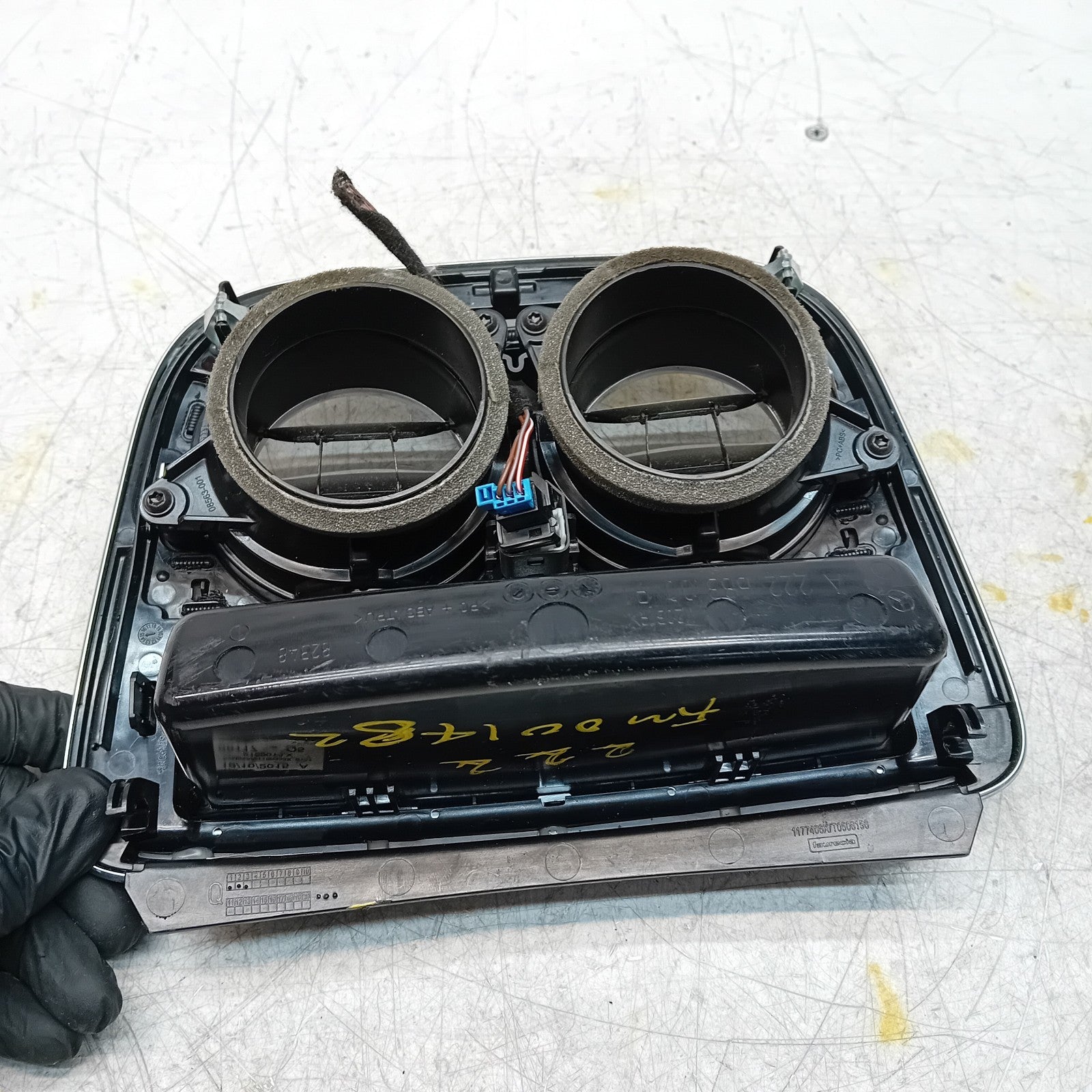 MERCEDES E-CLASS W222 HEAT CONTROL PANEL WITH 2 VENT A2226830091 2014 FM001482