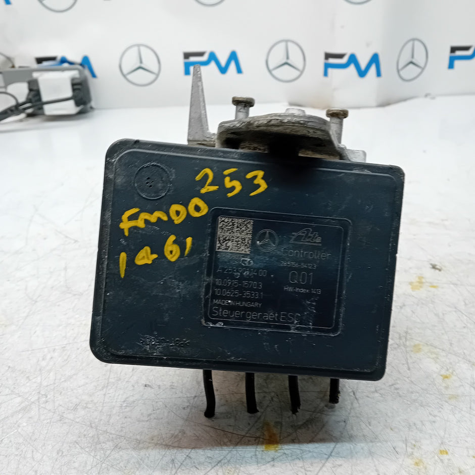 MERCEDES BENZ GLC W253 ABS PUMP CONTROL MODULE UNIT A2539011400 FM001461