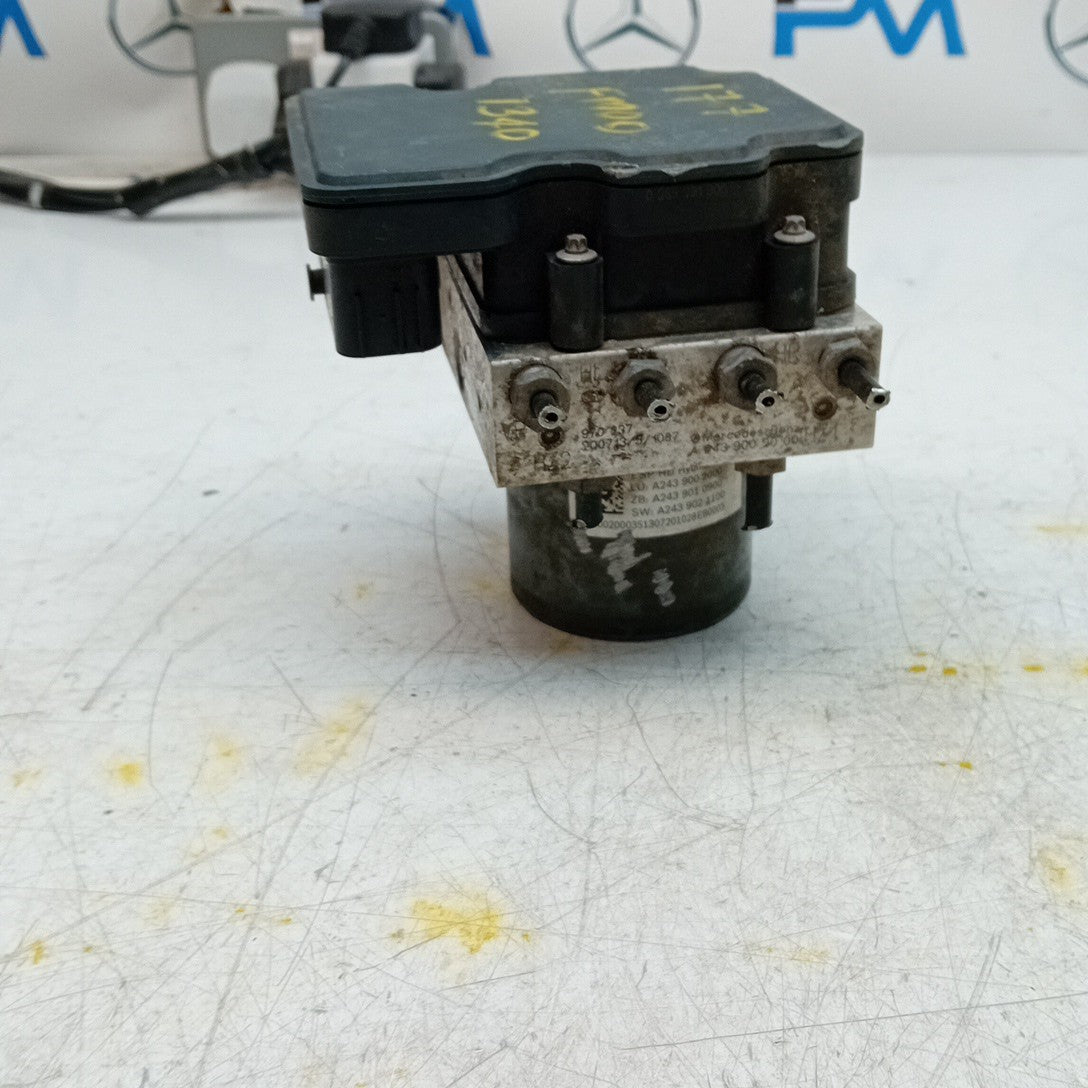 MERCEDES BENZ A-CLASS W177 ABS PUMP MODULE CONTROL UNIT A2439002000 FM001340
