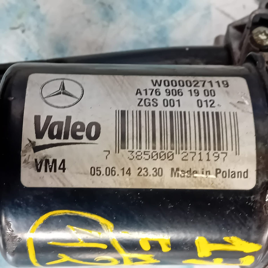 MERCEDES BENZ A-CLASS W176 WINDSCREEN WIPER MOTOR & LINKAGE A1769061900