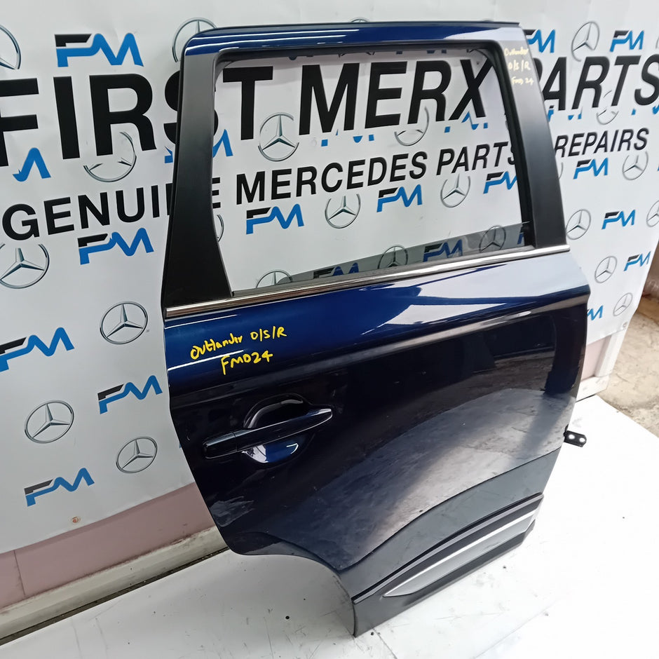 MITSUBISHI OUTLANDER  DRIVER REAR DOOR (OFF SIDE REAR) BLUE FMD24