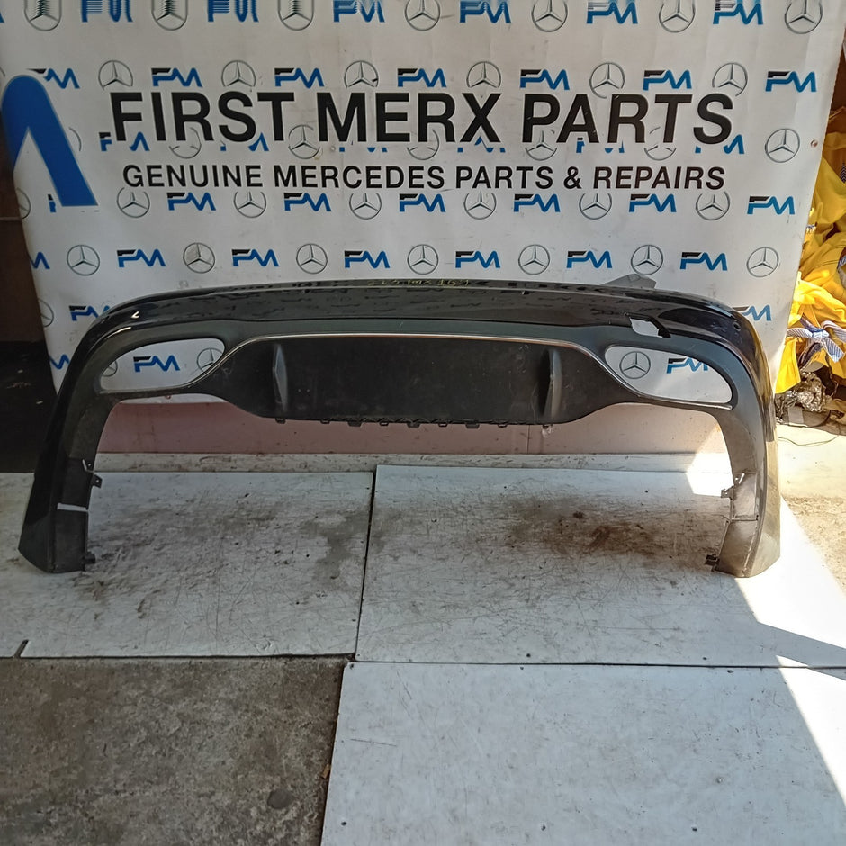 MERCEDES BENZ E-CLASS W213 REAR BUMPER A2138850001 2018 BROWN FMX169