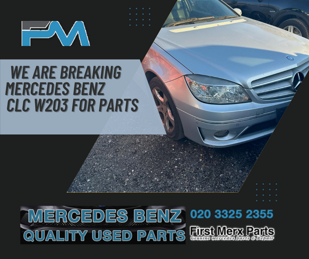 MERCEDES BENZ CLC W203 - BREAKING / FRONT & REAR BUMPER  AND WINGS