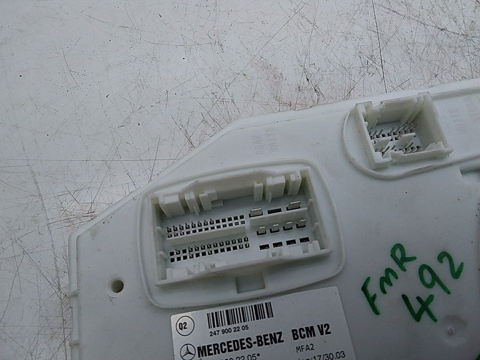 MERCEDES BENZ  B-CLASS W247  BODY CONTROL UNIT ECU A2479002205 FMR492