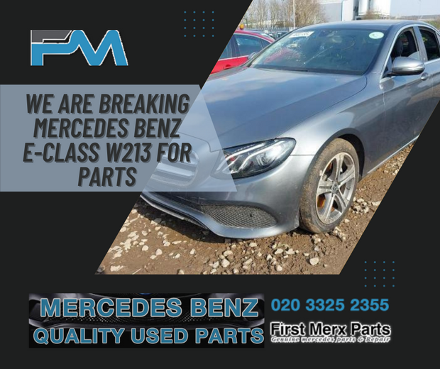 MERCEDES BENZ E-CLASS W213 -  BREAKING/SUSPENSION LEGS (ALL)