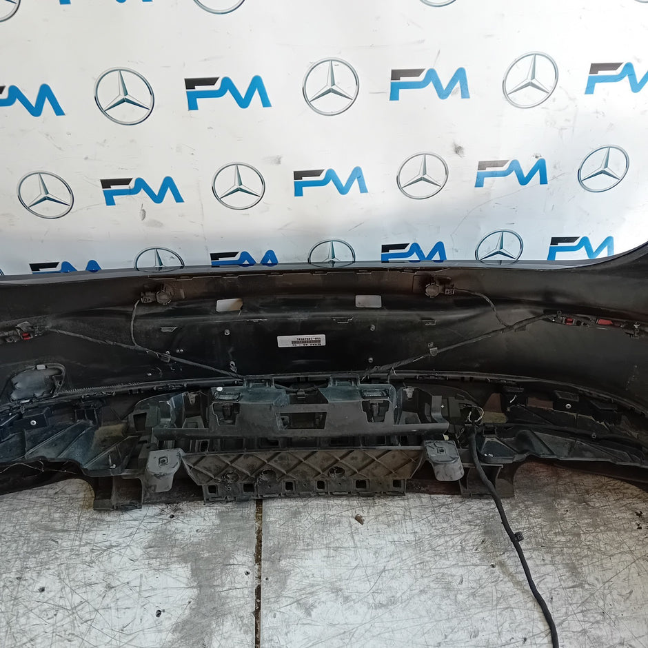 MERCEDES BENZ E-CLASS C238 COUPE BLACK REAR BUMPER 2016 ON COMPLETE FMX98
