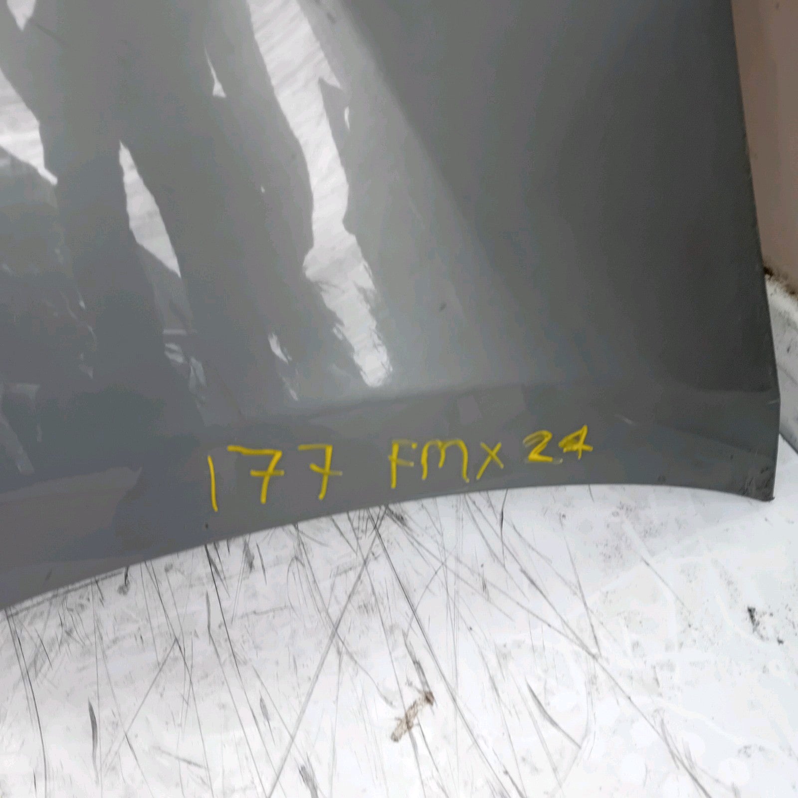 MERCEDES BENZ  A-CLASS W177 REAR BUMPER 2018 A1778800500 GREY COMPLETE FMX24