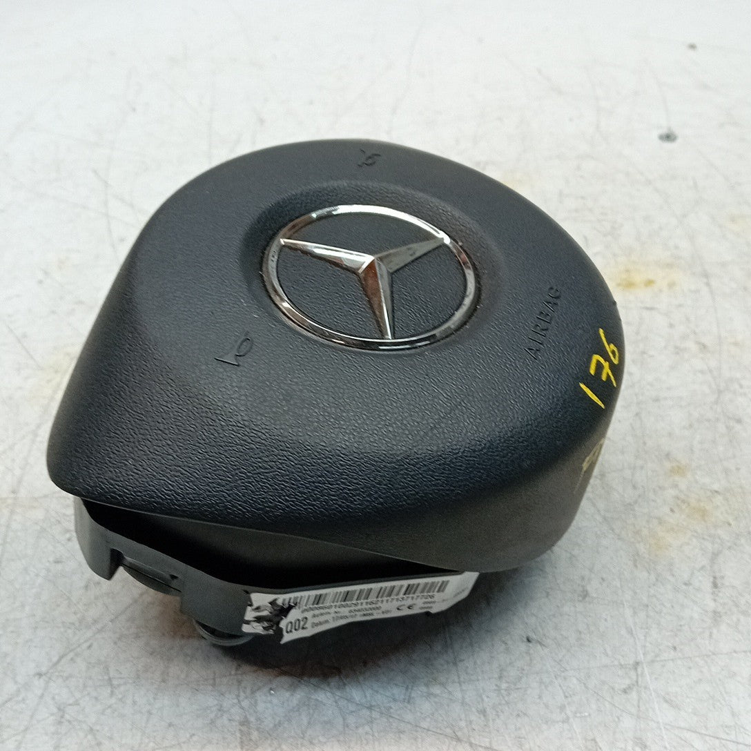 MERCEDES BENZ A-CLASS W176 STEERING WHEEL AIRBAG DRIVER OS RIGHT Q02 FM001565