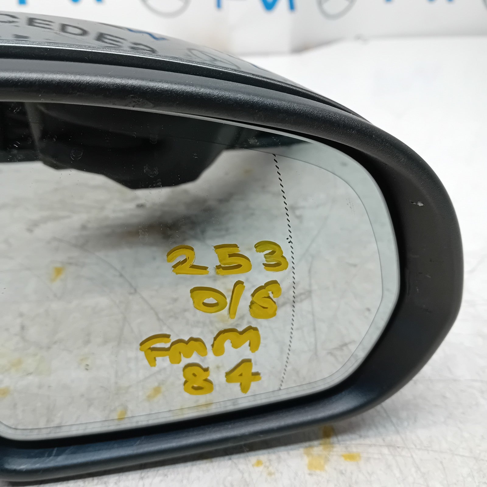 MERCEDES BENZ C-CLASS W253 DRIVER WING MIRROR OS GREY PL A2538103401 FMM84