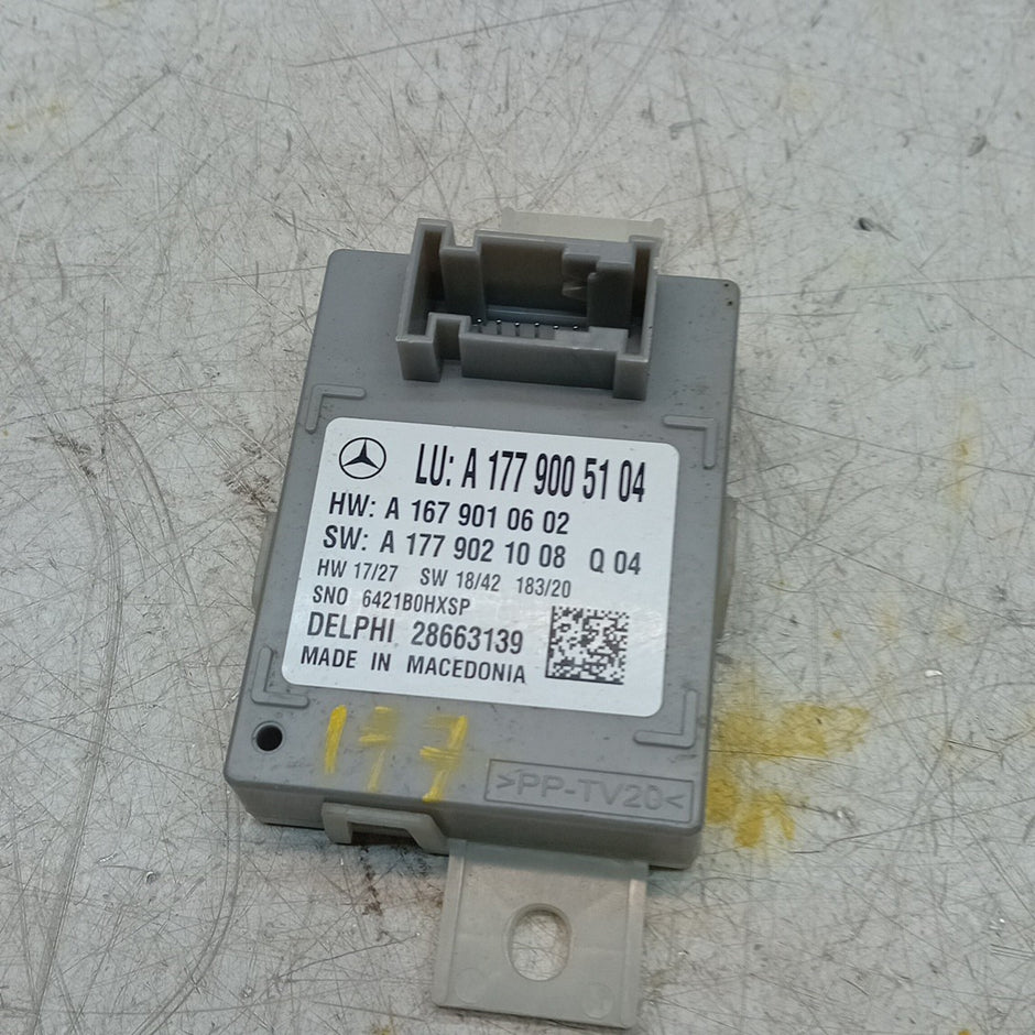 MERCEDES A-CLASS W177 2015  LIGHT CONTROL UNIT  A1779005104  FM001337
