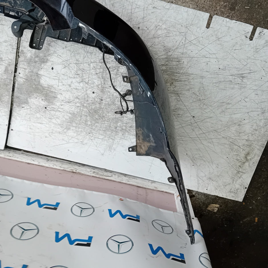 MERCEDES BENZ C-CLASS W205 COUPE REAR BUMPER 2015 BLACK FMX57