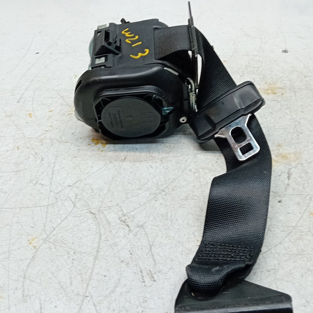 MERCEDES BENZ E-CLASS W213 SEAT BELT REAR DRIVER A2138602885 BLACK 2016 FM001231