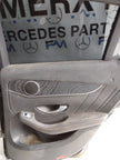 MERCEDES BENZ GLC X253  DRIVER REAR DOOR OSR BLACK 2016 ON COMPLETE FMD308