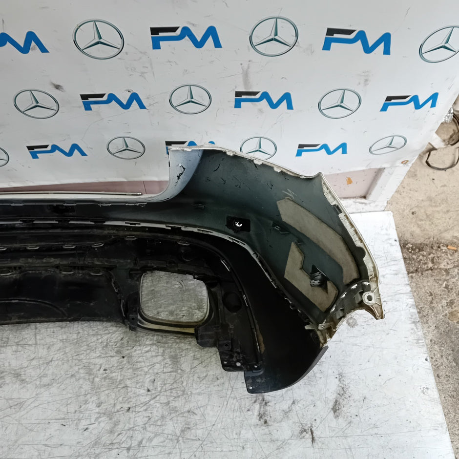 MERCEDES BENZ GLA W156 REAR BUMPER WHITE 2014-2019 A1568802640 FMX143