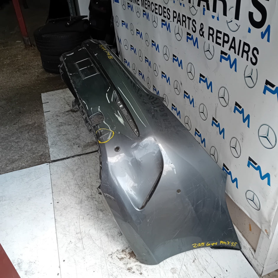 MERCEDES BENZ C-CLASS C205 COUPE GREY REAR BUMPER 2014 ON FMX95