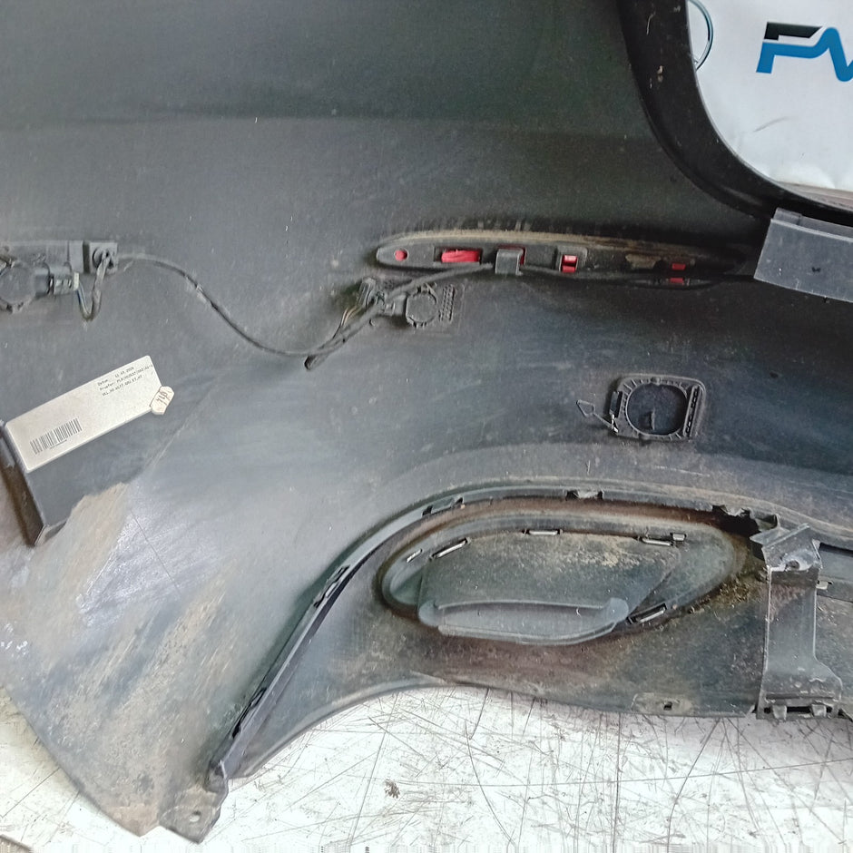 MERCEDES BENZ  A-CLASS W177 REAR BUMPER A1778804801 2018 BLUE COMPLETE FMX5