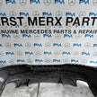 MERCEDES BENZ CLA W117 REAR BUMPER SILVER 2013-19 A1178851065 FMX91