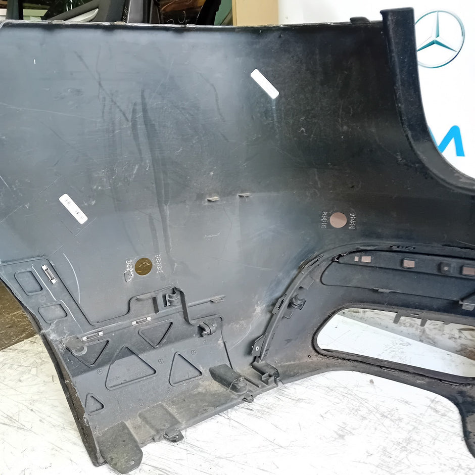 MERCEDES BENZ  GLE W166 SALOON REAR BUMPER BLACK 2016 A1668853024 FMX83