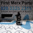 MERCEDES BENZ C CLASS W204 COUPE NEARSIDE FRONT (N.S.F) A2048601985