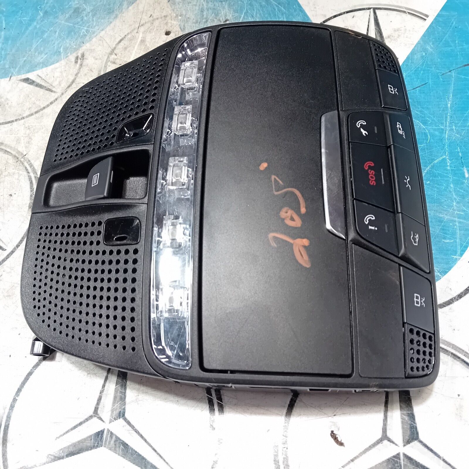 GENUINE MERCEDES C CLASS  INTERIOR READING LIGHT CONTROL PANEL A0009018503