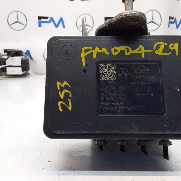 MERCEDES C-CLASS W205 ABS PUMP MODULE CONTROL UNIT A2539011400 FM00429