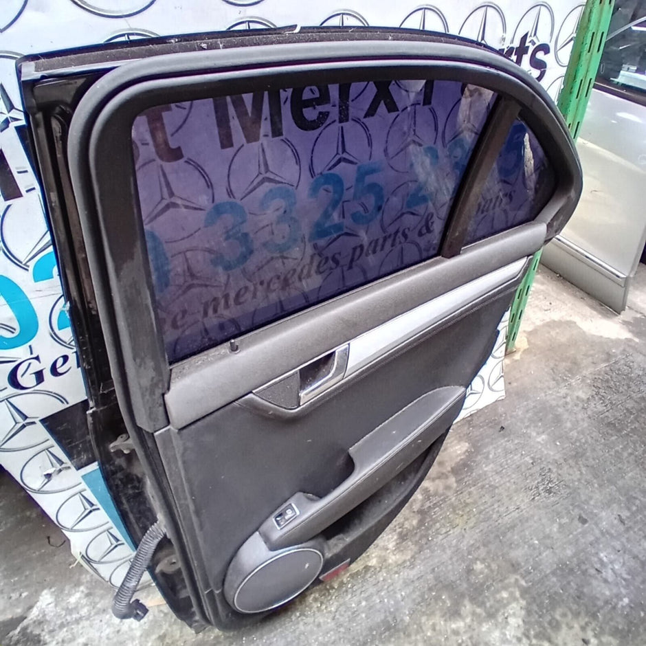 MERCEDES BENZ C-CLASS  W204  DRIVER SIDE REAR DOOR ( OFF SIDE REAR )