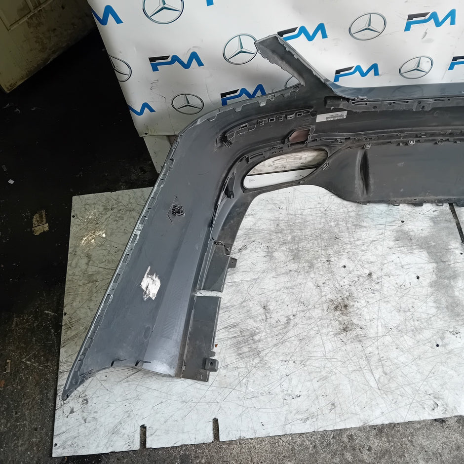 MERCEDES BENZ  E-CLASS W213 SALOON REAR BUMPER GREY 2016 A2138850001 FMX80
