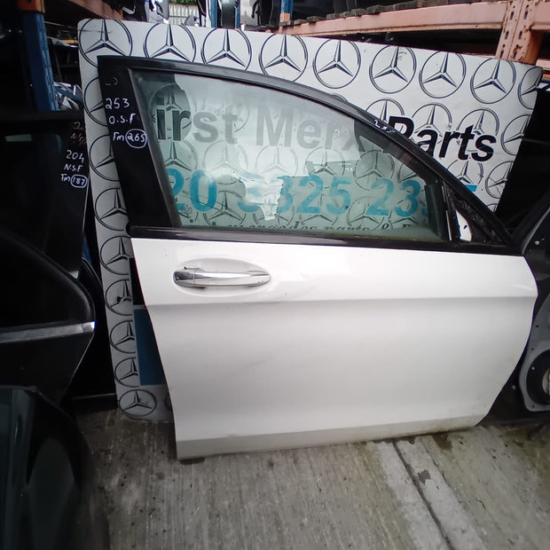 MERCEDES BENZ GLC W253 DRIVER SIDE FRONT DOOR ( OFF SIDE FRONT )