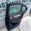 MERCEDES BENZ C-CLASS W205 DRIVER SIDE REAR DOOR O/S/R BLACK  COMPLETE FMD147
