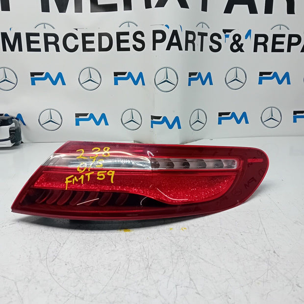 MERCEDES E-CLASS W238 2017 REAR DRIVER O/S TAIL LIGHT A2389066801 FMT59