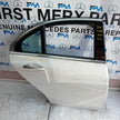 MERCEDES C-CLASS W205 SALOON DRIVER REAR DOOR OSR WHITE 2014 ON COMPLETE FMD211