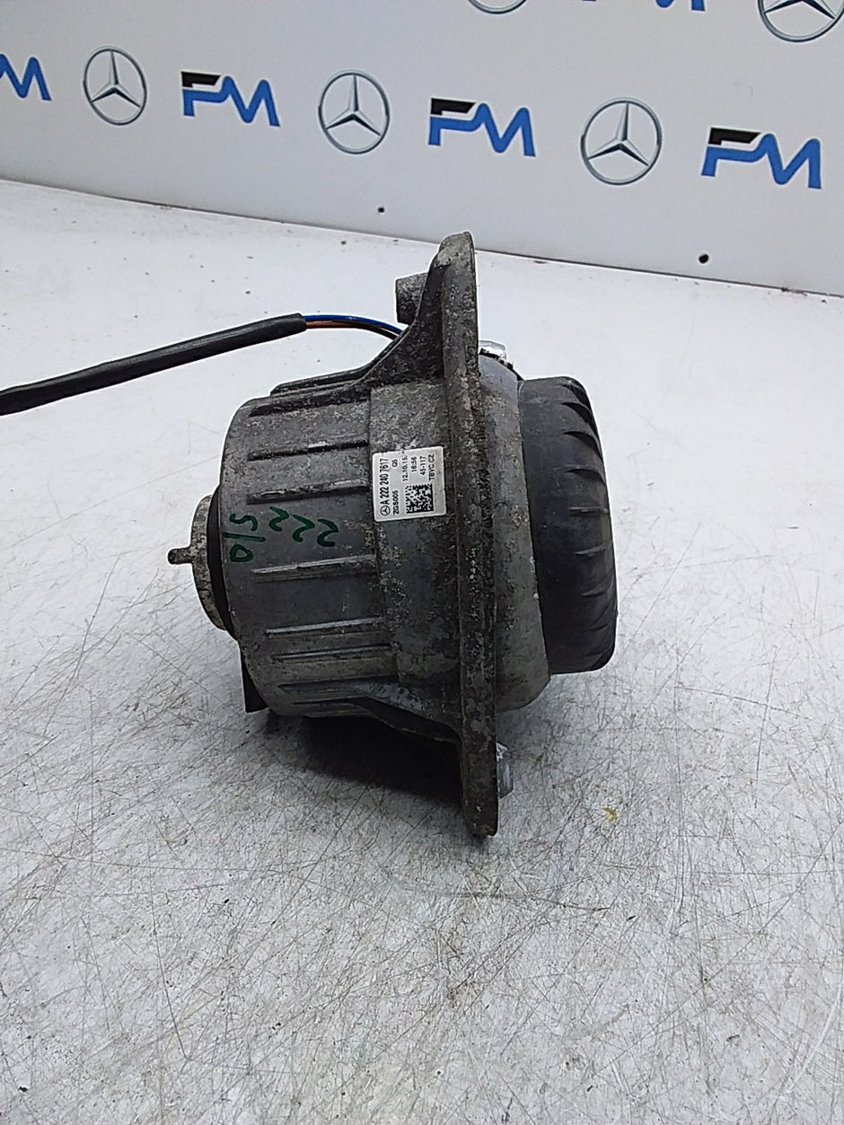 MERCEDES BENZ  S-CLASS  W222  ENGINE MOUNT RIGHT OS A2222407617 FMR347