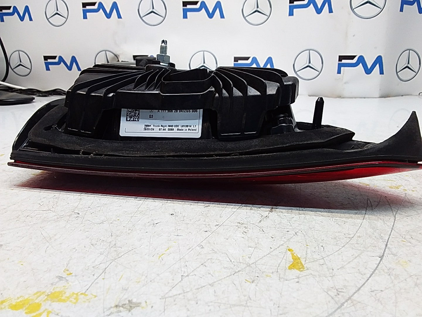 MERCEDES A-CLASS W177 DRIVER RIGHT OS REAR INNER TAIL LIGHT A1779062804 FMT256