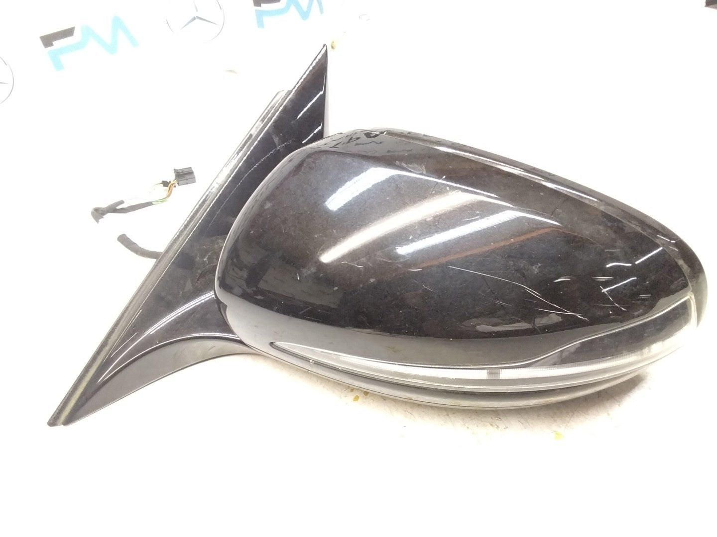 MERCEDES E-CLASS 2016 On W213 PASSENGER SIDE WING MIRROR A2138102500 BLACK FMM15