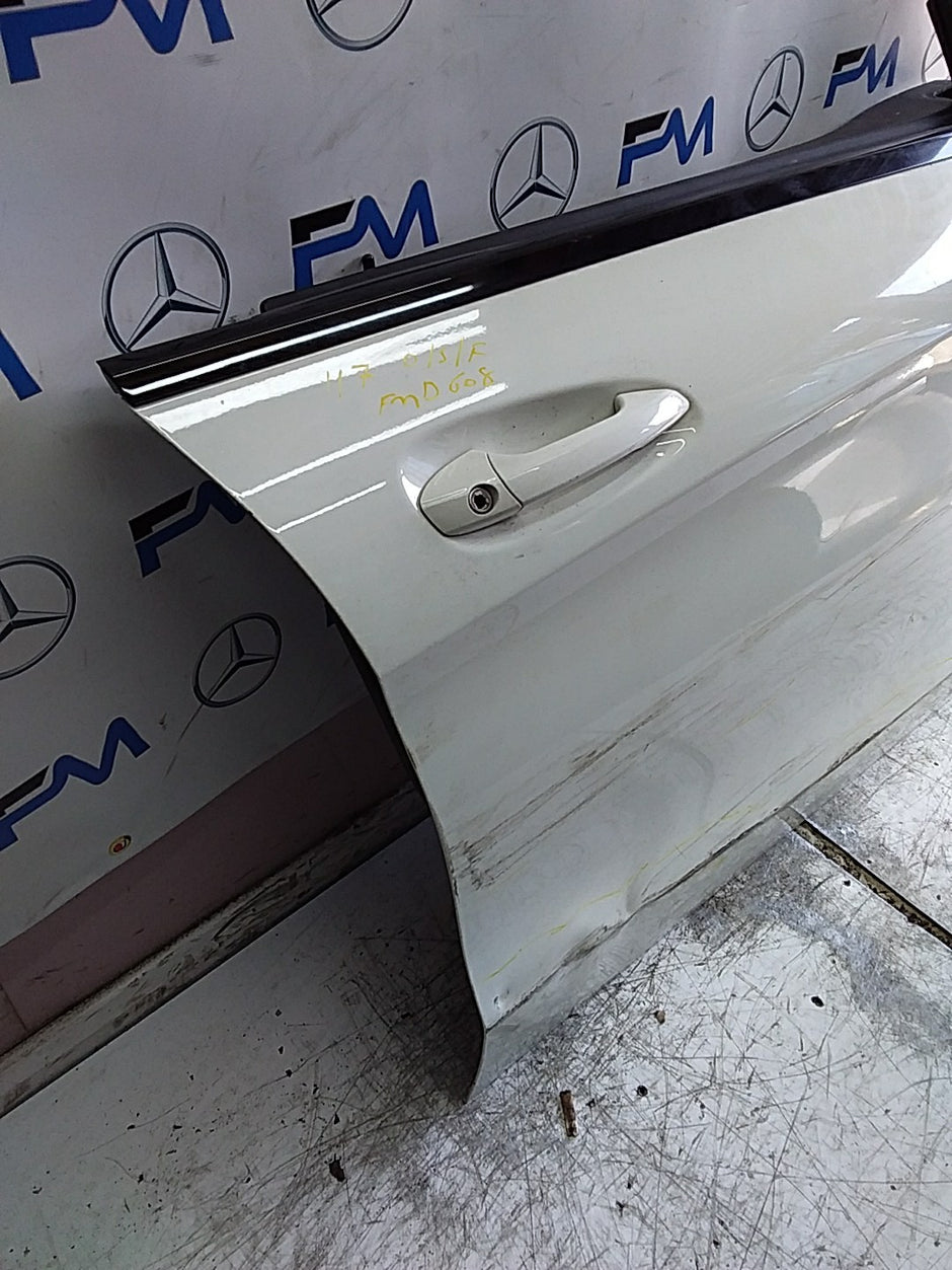 MERCEDES BENZ  CLA C117  DRIVER FRONT DOOR OSF WHITE 2013-19  FMD608