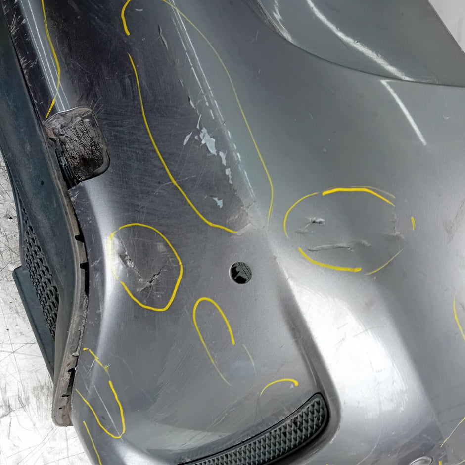 MERCEDES BENZ  A-CLASS W176 REAR BUMPER A1768803400 2012-18 GREY COMPLETE FMX12