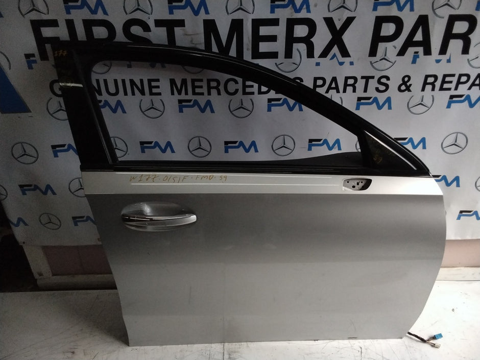 MERCEDES BENZ  C-CLASS W177 DRIVER SIDE FRONT DOOR O/S/F COMPLETE GREY FMD59
