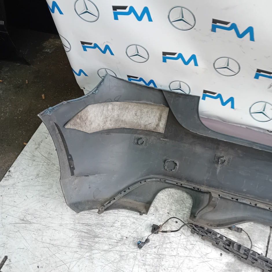 MERCEDES BENZ  A-CLASS W176 REAR BUMPER A1768850125 2012-18 BLUE FMX13