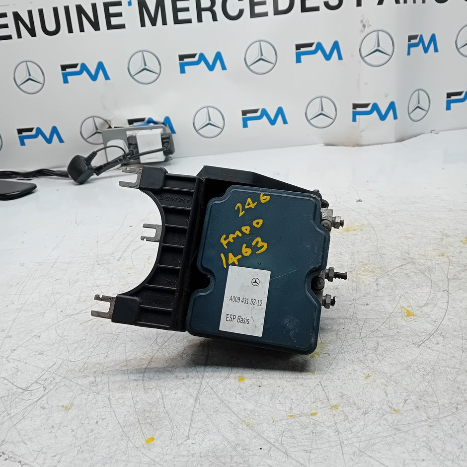 MERCEDES BENZ B-CLASS W246 ABS PUMP CONTROL MODULE UNIT A0094315212 FM001463