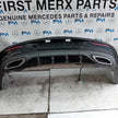 MERCEDES BENZ C-CLASS W205 COUPE REAR BUMPER 2015 BLACK FMX57