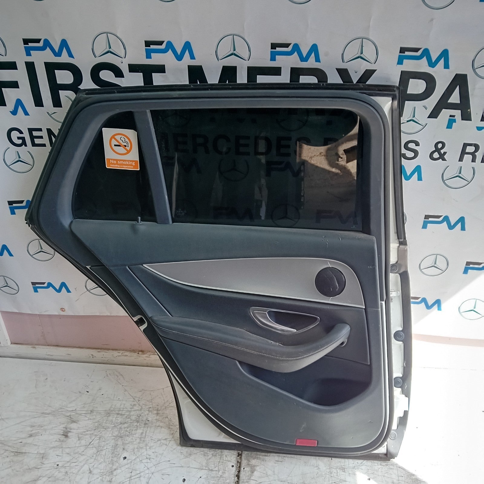 MERCEDES E-CLASS S213 EST PASSENGER REAR DOOR NSR WHITE 2016 ON COMPLETE FMD228