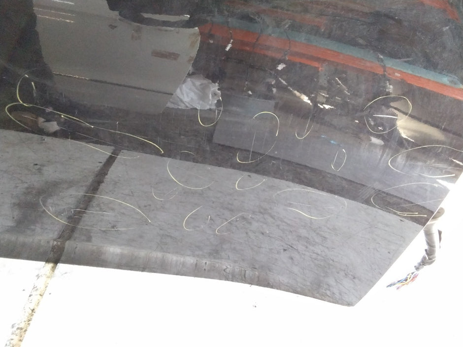 MITSUBISHI OUTLANDER DRIVER FRONT DOOR OSF BLACK  COMPLETE FMD576