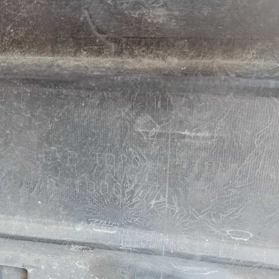 MITSUBISHI OUTLANDER MK3 REAR BUMPER GREY 2013 COMPLETE FMX108