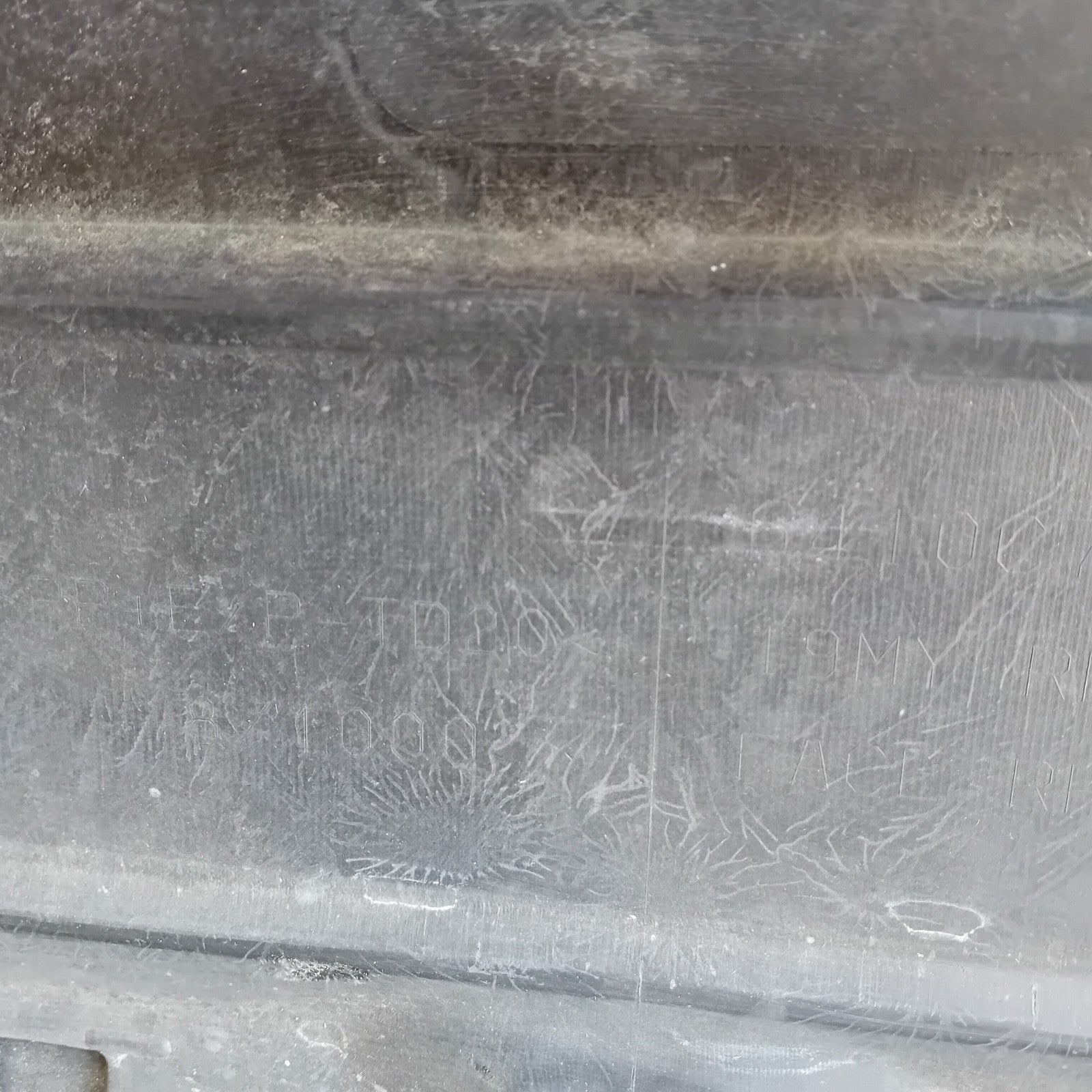 MITSUBISHI OUTLANDER MK3 REAR BUMPER GREY 2013 COMPLETE FMX108