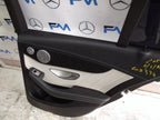 MERCEDES C-CLASS W205 SLN DRIVER REAR DOOR OSR WHITE 2014 ON COMPLETE FMD334