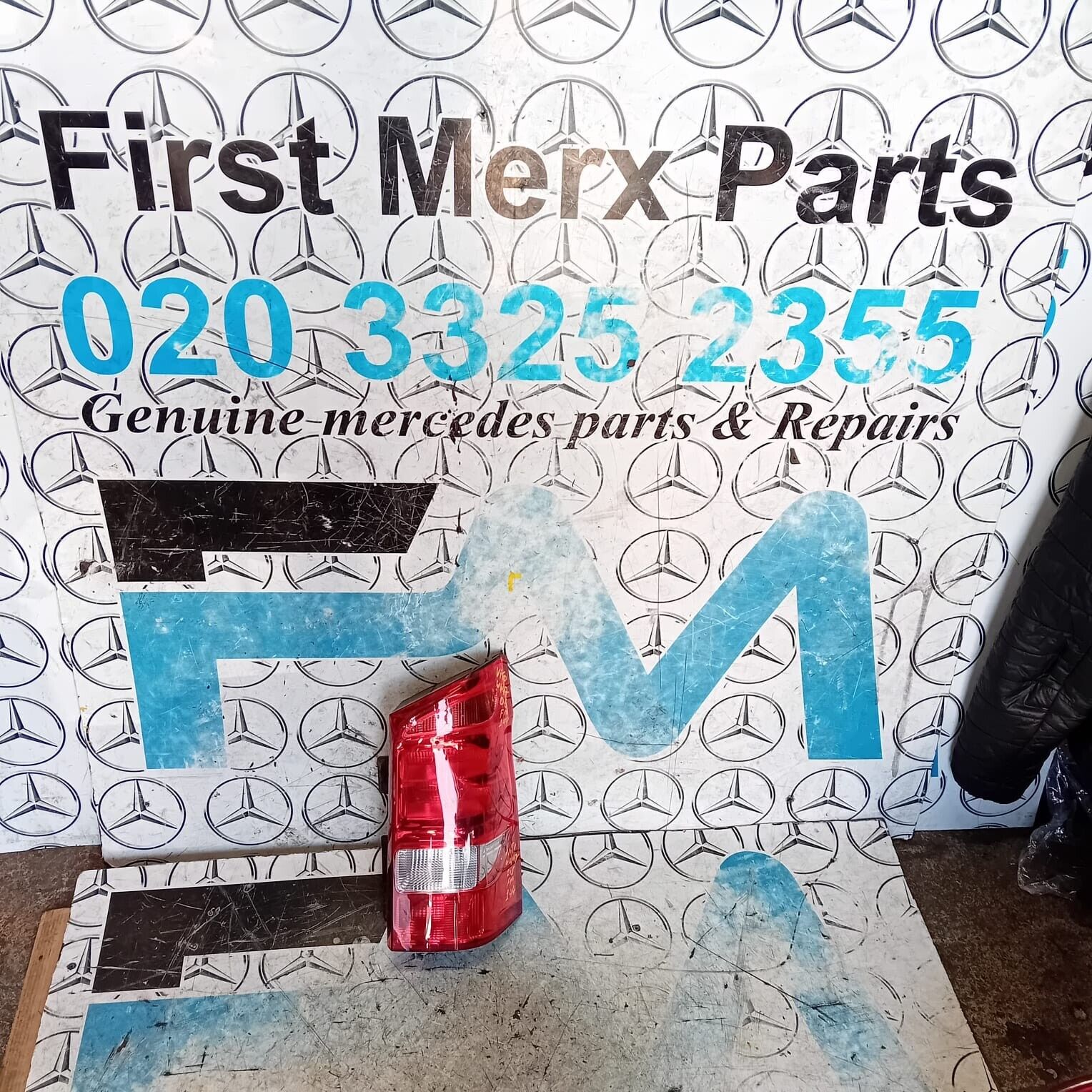 MERCEDES VITO W447 2015-2020 PASSENGER SIDE ( NEAR SIDE ) REAR TAIL LI ...