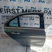 MERCEDES C-CLASS W205 COP PASSENGER REAR DOOR N/S/R GREY 2014 ON COMPLETE FMD168