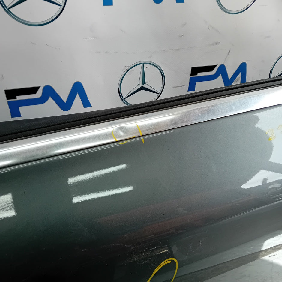 MERCEDES E-CLASS W238 PASSENGER FRONT DOOR NSF 2016 ON GREY COMPLETE FMD407