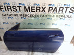 MERCEDES BENZ E-CLS W207  PASSENGER FRONT DOOR NSF BLUE 2009-16  FMD593