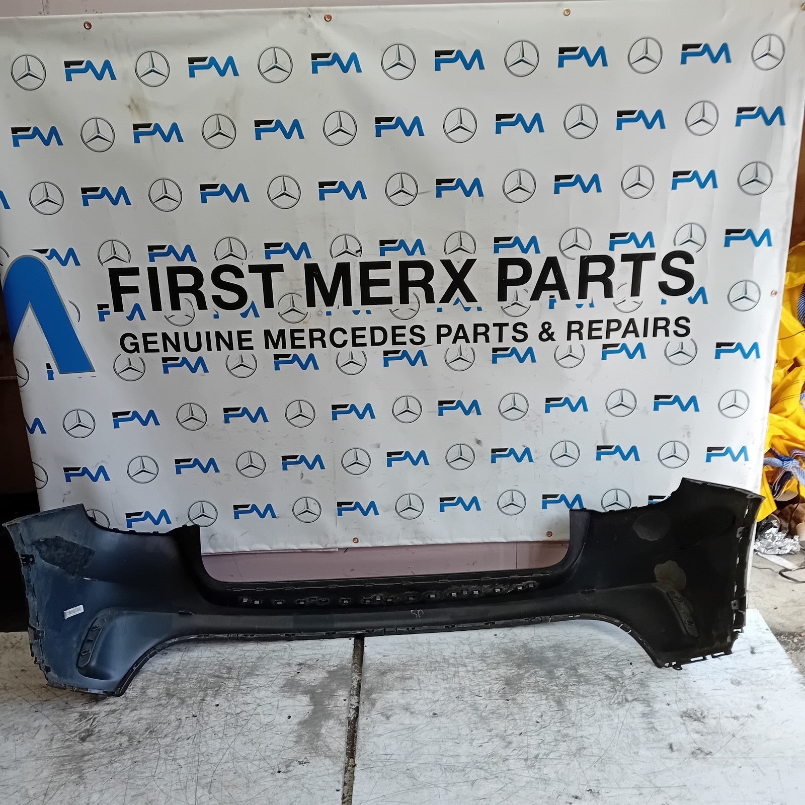 MERCEDES BENZ GLA X156 AMG REAR BUMPER BROWN 2014-19 A1568852425 FMX117